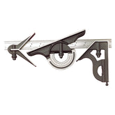 Starrett - SQUARE COMBO SET CAST IRON 12IN 4R | 435-12-4R